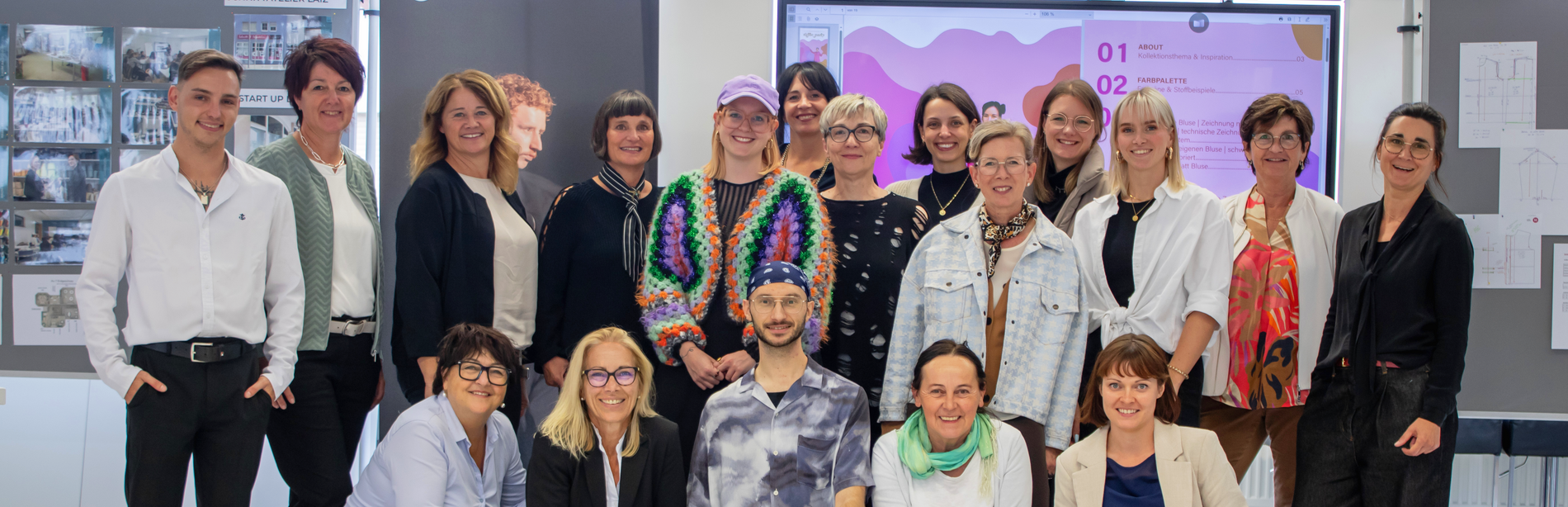 Das gesamte Team der Modefachschule Sigmaringen