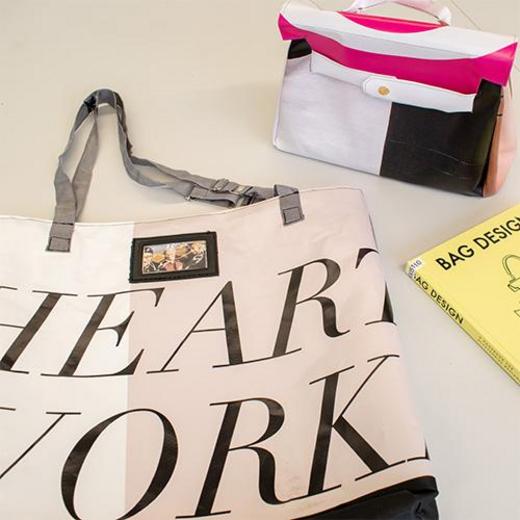 UpCycling Tasche aus RollUps