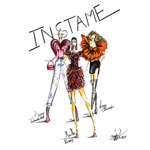 Modeillustration - LineUp zu Instame